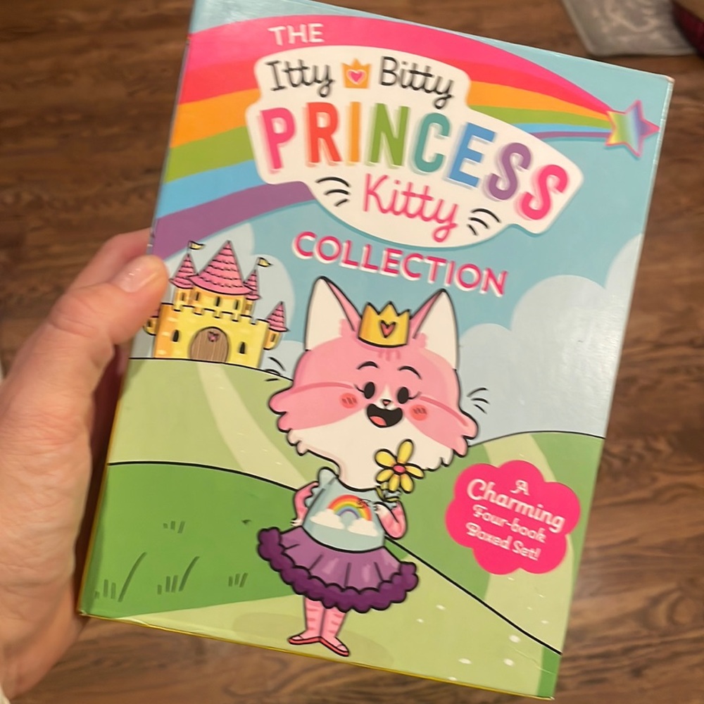 Itty Bitty Princess Kitty book set 1-4